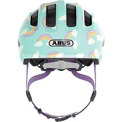 Foto van Abus helm smiley 3.0 led blue rainbow m 50-55cm