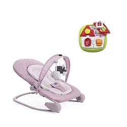 Foto van Chicco bundel - wipstoel - relax hoopla - blossom & puzzel - 2-in-1 huispuzzel