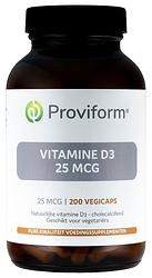 Foto van Proviform vitamine d3 25mcg vegicaps