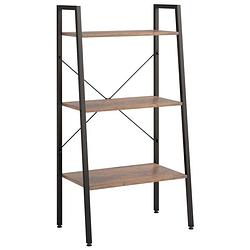 Foto van The living store opbergrek 3 lagen - 56 x 35 x 108 cm - sterke stalen constructie