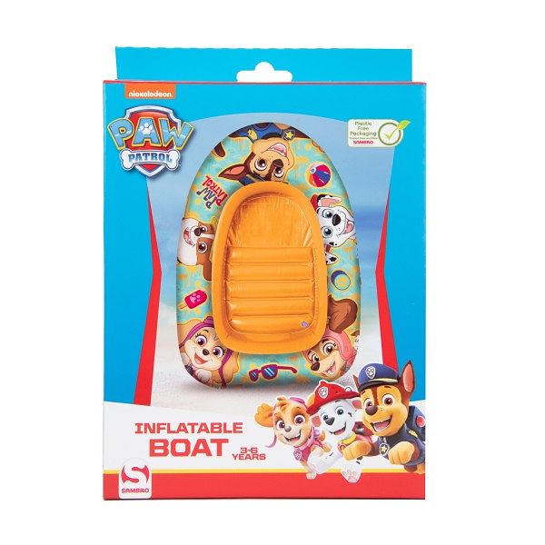 Foto van Boot opblaasbaar paw patrol 100 cm in doos