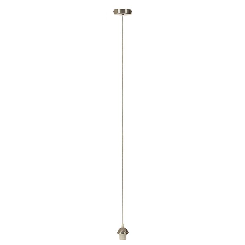 Foto van Light & living - hanglamp - 10x10x110 - zilver