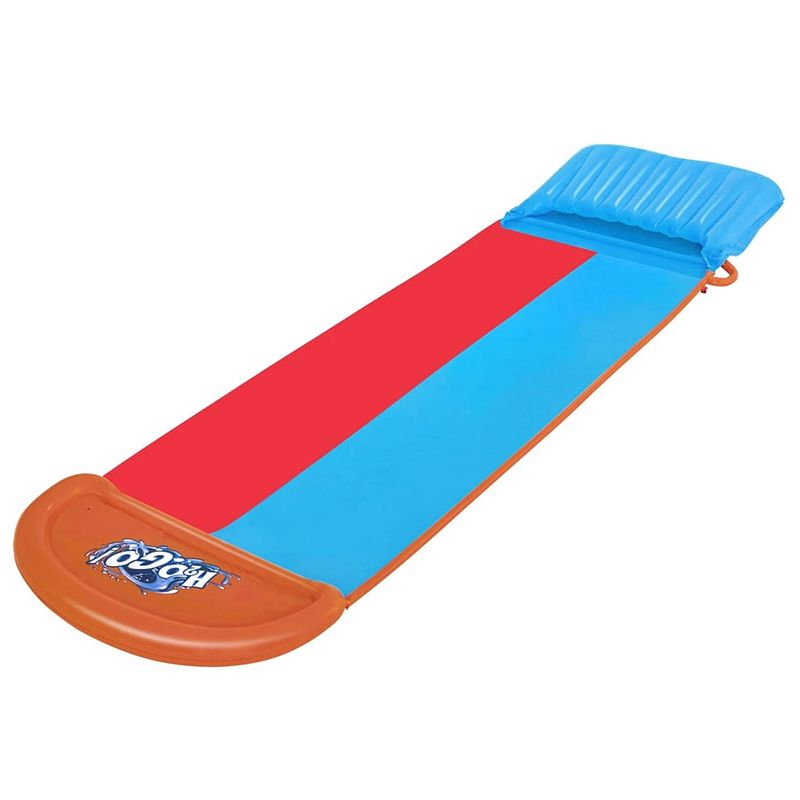 Foto van Bestway h2ogo waterglijbaan tsunami splash ramp double slide