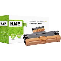 Foto van Kmp toner vervangt brother brother tn2410 compatibel zwart 1200 bladzijden b-t115