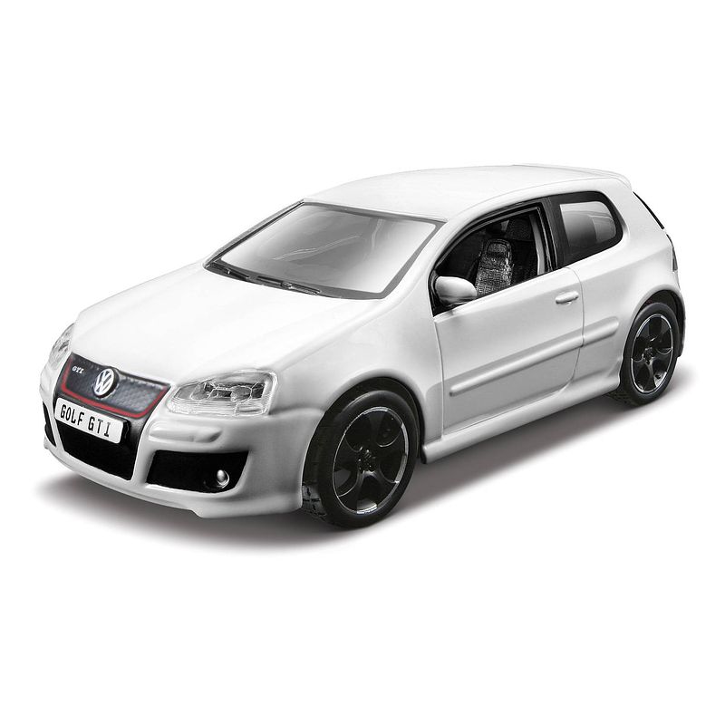 Foto van Modelauto volkswagen golf 5de generatie gti wit 1:32 - speelgoed auto schaalmodel