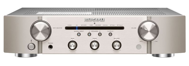 Foto van Marantz pm6007/n1sg versterker goud