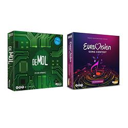 Foto van Spellenset - 2 stuks - eurovisie songfestival spel & wie is de mol de code opdracht