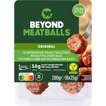 Foto van Beyond meat plantaardige gehaktballetjes 8 x 25g bij jumbo
