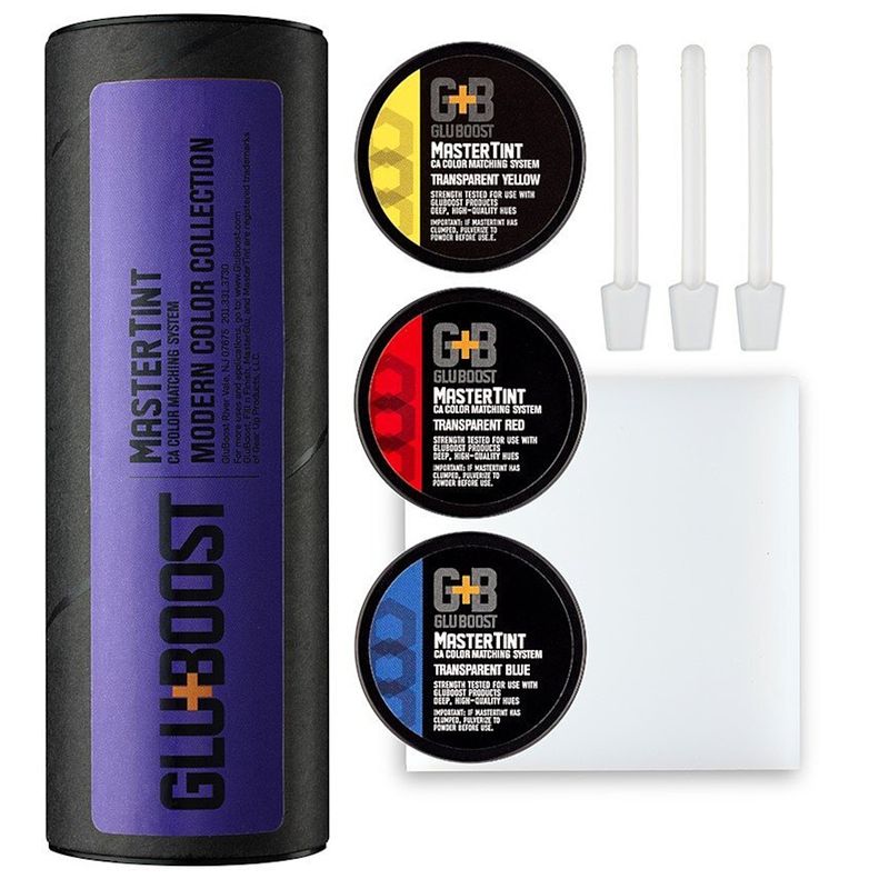 Foto van Gluboost mastertint modern kit verf/pigment kit voor houtbewerking