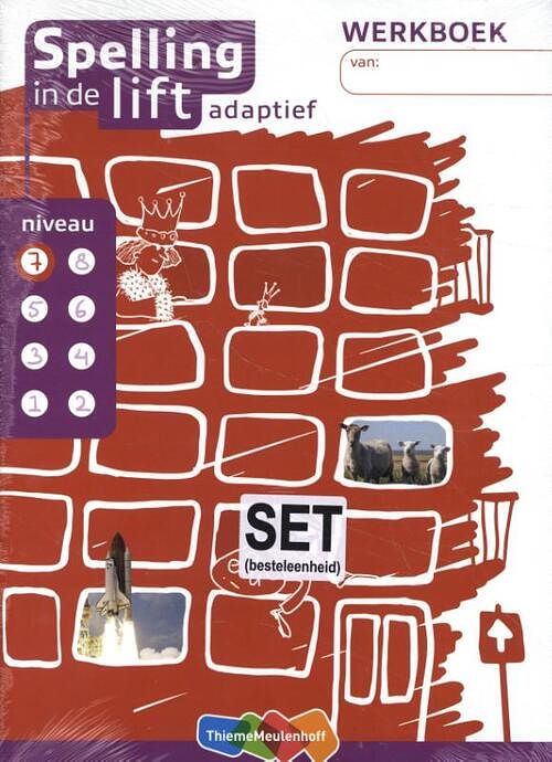 Foto van Spelling in de lift adaptief (set van 5) - paperback (9789006954661)