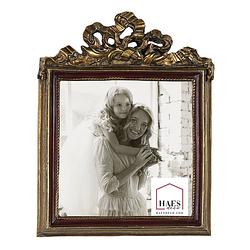 Foto van Haes deco - fotolijst 7x7 goudkleurig, formaat 9x1x11 cm - dramatic chic