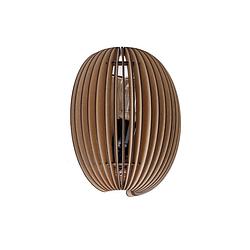 Foto van Blij design wandlamp swan h 27 cm naturel