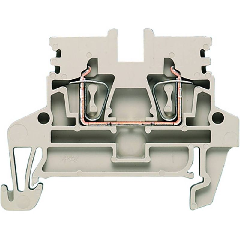 Foto van Doorgangsserieklem weidmüller zdu 2.5n 1933700000 50 stuk(s)