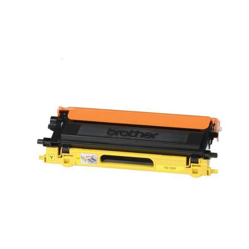 Foto van Brother toner, 1.500 pagina'ss, oem tn-130y, geel