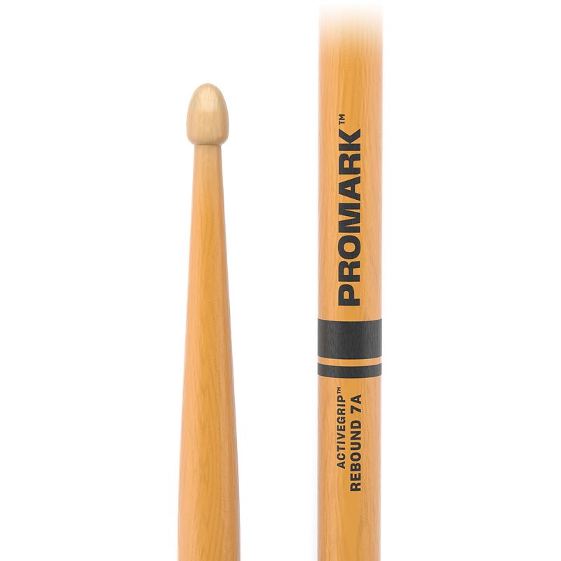 Foto van Promark r7aagc activegrip rebound balance clear 7a drumstokken