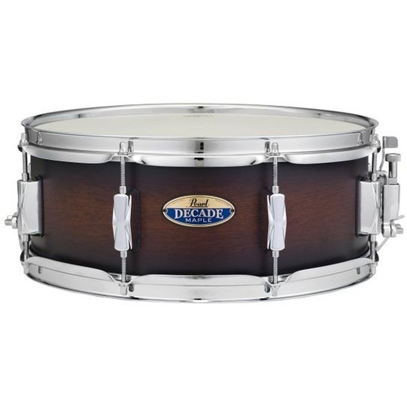 Foto van Pearl dmp1455s/c260 decade maple satin brown burst snaredrum