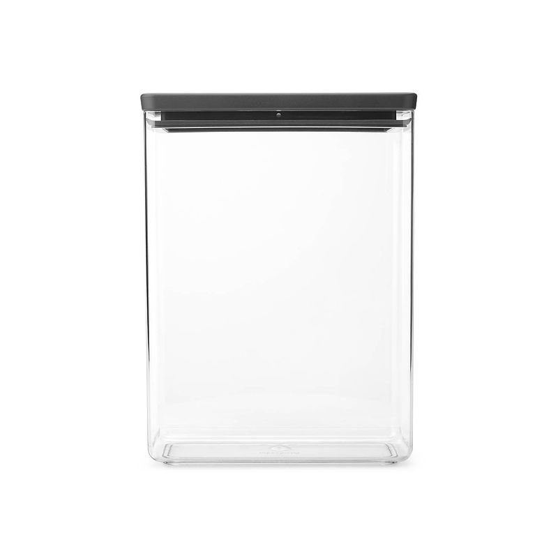 Foto van Brabantia tasty+ voorraadbus - stapelbaar - 5,4 l - dark grey