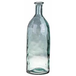 Foto van Bloemenvaas - helder - transparant gerecycled glas - d12 x h35 cm - vazen