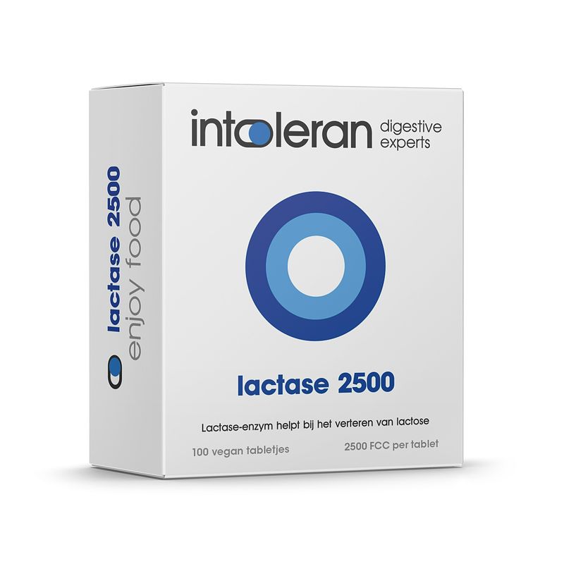 Foto van Intoleran lactase 2500 fcc tabletten