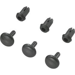 Foto van Tru components tc-srr-355k203 klinknagel gat diameter 3 mm zwart 1000 stuk(s)