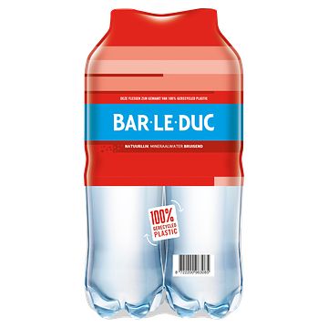 Foto van Barleduc natuurlijk mineraalwater bruisend 4 x 1, 5l bij jumbo