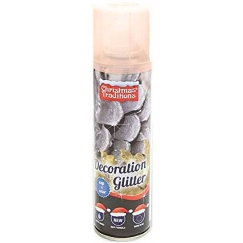 Foto van Witbaard decoratiespray meerkleurig glitter 100 ml