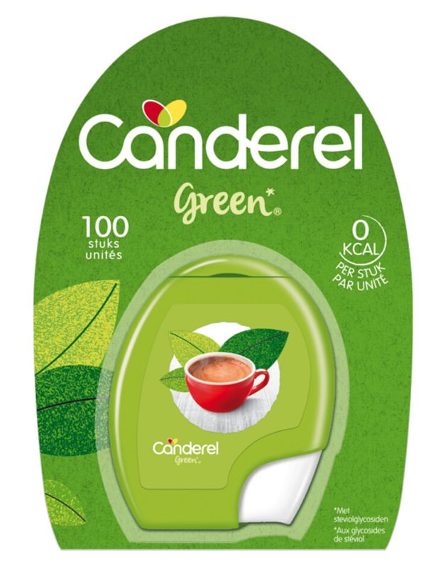 Foto van Canderel stevia 100 stuks 8, 5g bij jumbo