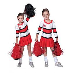 Foto van Cheerleader jurkje voor meisjes 122/128 - carnavalsjurken