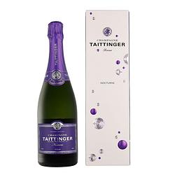 Foto van Taittinger nocturne sec blanc 75cl wijn + giftbox