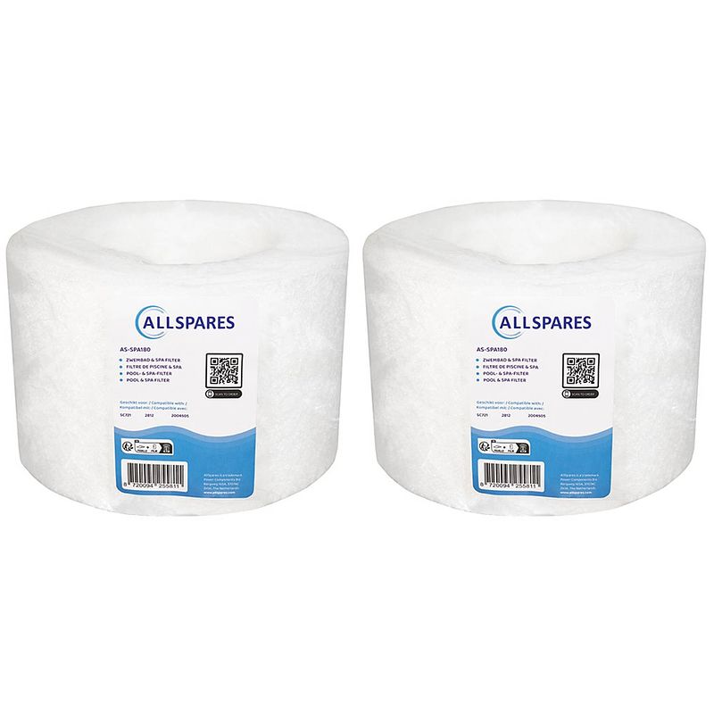 Foto van Allspares spa waterfilter (2x) geschikt voor sc721 / pp2002 / 6540-502