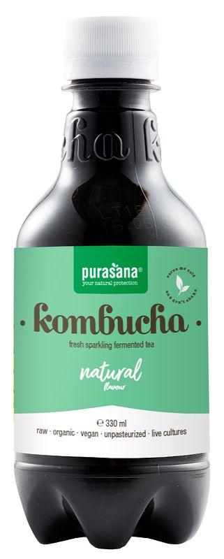 Foto van Purasana kombucha tea naturel