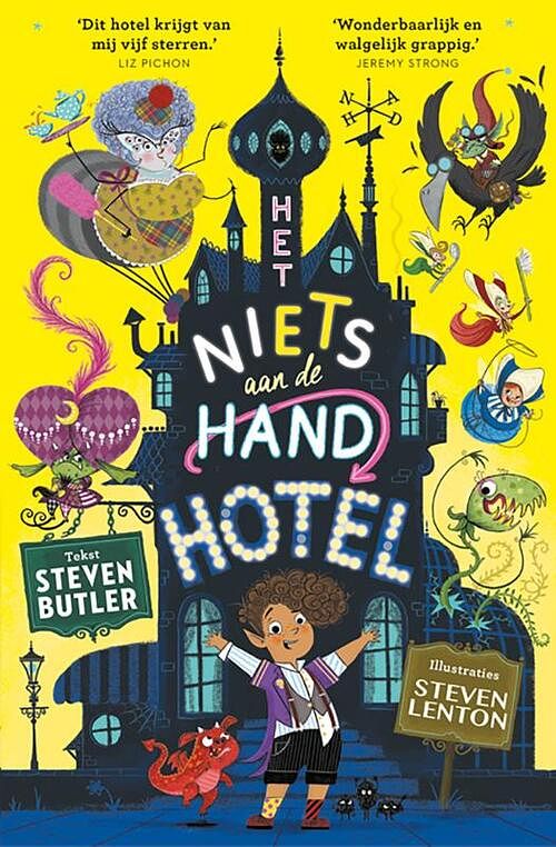 Foto van Het niets aan de hand hotel - steven butler - hardcover (9789020674576)