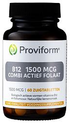 Foto van Proviform vitamine b12 1500 mcg combi zuigtabletten