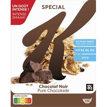 Foto van Kellogg's special k pure chocolade ontbijtgranen 300g bij jumbo