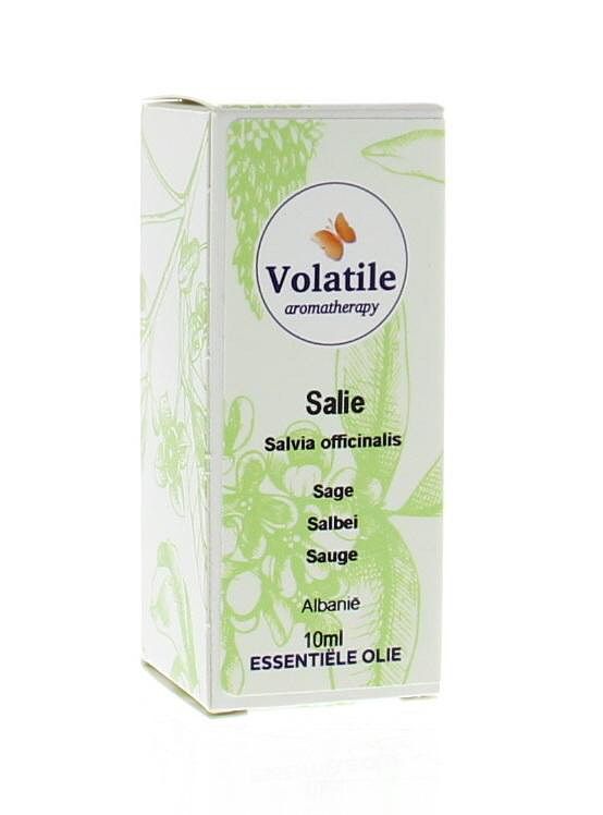 Foto van Volatile salie (salvia officinalis) 10ml