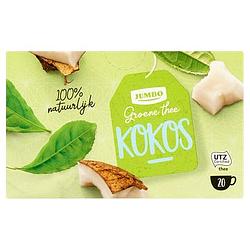 Foto van Jumbo groene thee kokos 20 stuks 30g