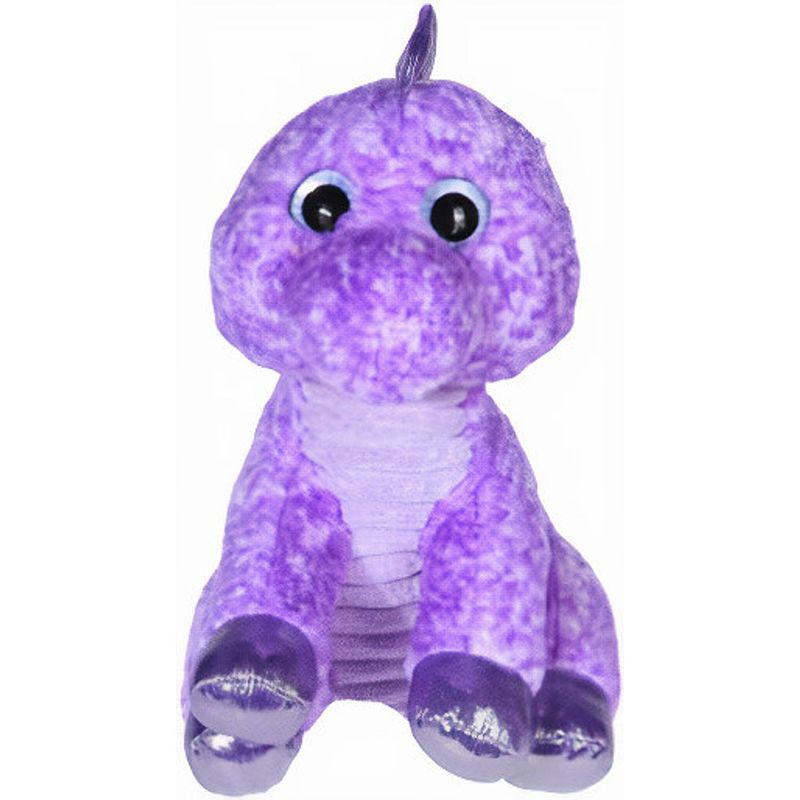 Foto van Free and easy knuffeldinosaurus junior 25 x 23 cm pluche paars