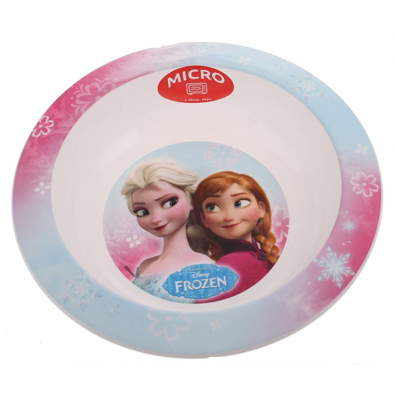 Foto van Disney frozen kom 16 cm lichtblauw/roze