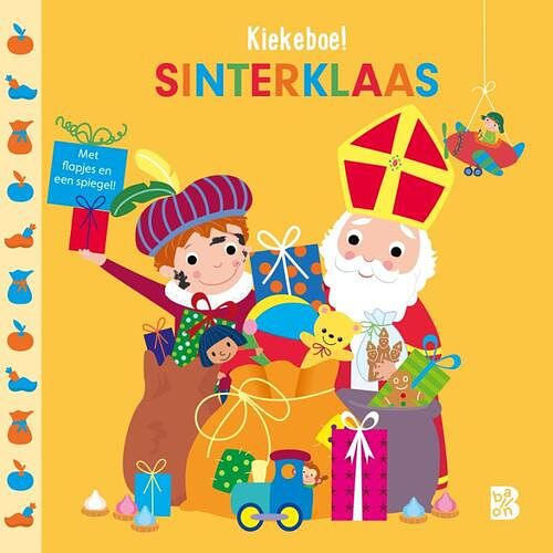 Foto van Kiekeboeboek met spiegeltje sinterklaas - kartonboekje;kartonboekje (9789403223216)