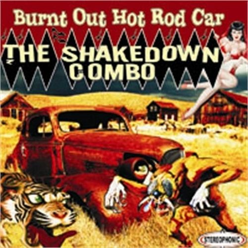 Foto van Burnt out old hot rod car - cd (0609722302593)