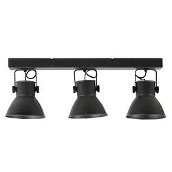 Foto van Light & living - hanglamp - 65x18x25 - zwart