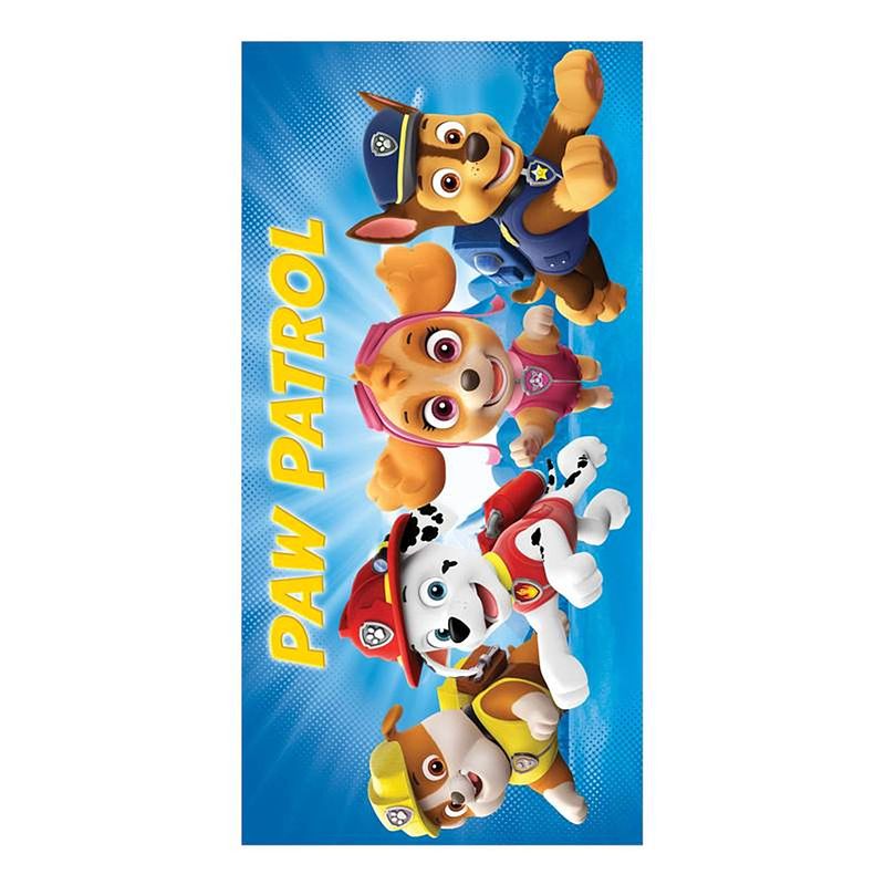 Foto van Disney paw patrol strandlaken - 100% katoen - 70x140 cm - multi