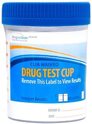 Foto van Testjezelf.nu drug test cup + anti fraude test
