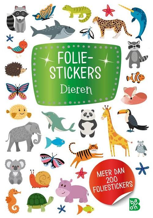 Foto van Foliestickers - dieren - paperback (9789403223353)