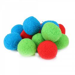 Foto van Toi-toys splashballen foam blauw/rood/groen 12 stuks