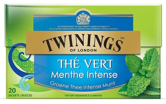 Foto van Twinings groene thee intense munt