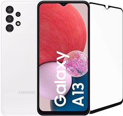 Foto van Samsung galaxy a13 128gb wit + panzerglass case friendly screenprotector glas zwart