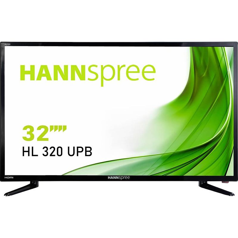 Foto van Hannspree hl320upb led-monitor 80 cm (31.5 inch) energielabel e (a - g) 1920 x 1080 pixel full hd 8 ms vga, hdmi, usb 2.0, audio-line-in ads led