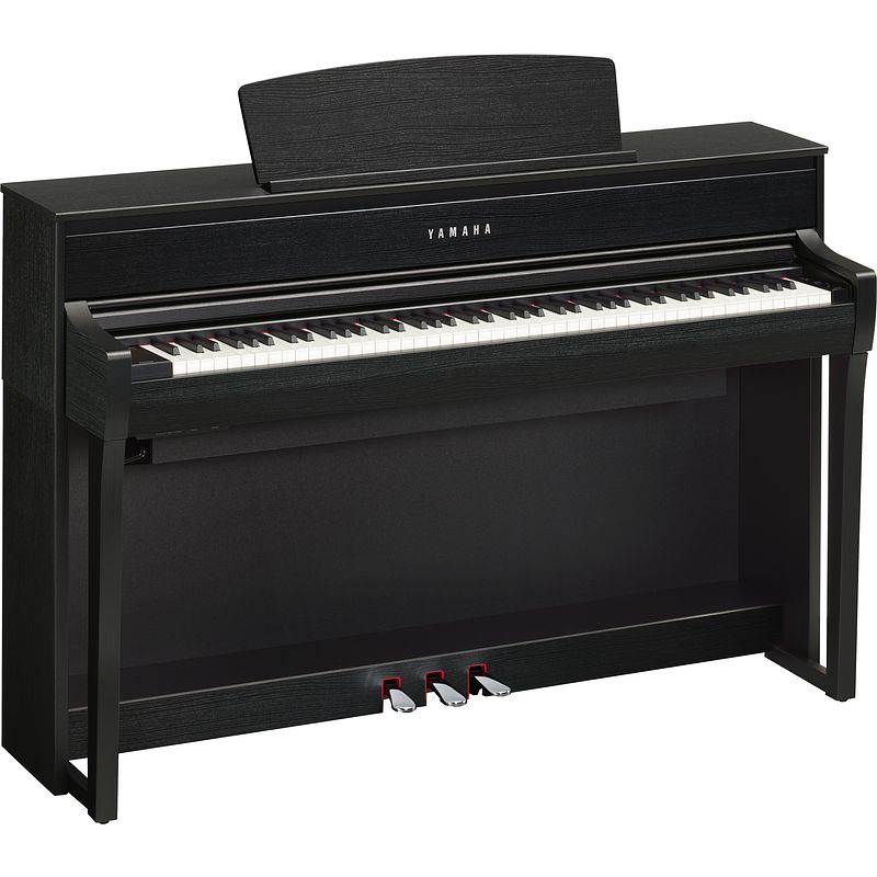 Foto van Yamaha clp-775b clavinova black digitale piano