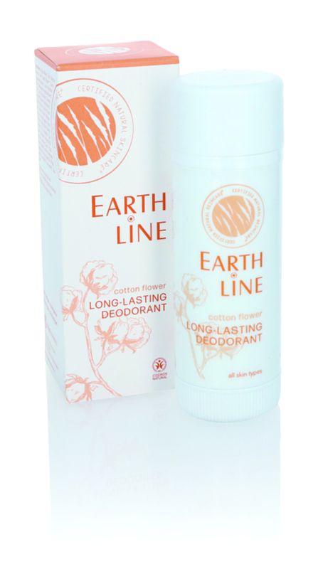 Foto van Earth line long-lasting deodorant cotton flower